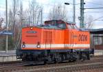 LOCON 202 (98 80 3201 222-7 D-LOCON, Bj.1970) am 05.03.10 Bhf.