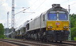 ECR 077 012-8 für die MEG mit Zementstaubzug am 02.06.16 Berlin-Wuhlheide.