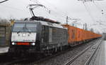 Ob diese MRCE Dispo aktuell immer noch für MEG verkehrt? Jedenfalls das zweite Mal gesichtet, ES 64 F4-152 mit Containerzug am 05.12.17 Bf.