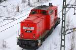 MEG 105 (92 80 1204 860-1 D-MEG, Bj.1976) am 29.01.10 Berliner Innenring H�he Kaiserdamm.