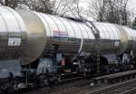 Kesselwagen vom Einsteller NACCO mit der Nr.