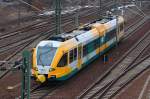 ODEG VT 646.043 Richtung Nordosten, 04.04.13 Berlin-Putlitzbr�cke.