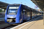 Der täglich Einsetzer am frühen Abend Richtung Cottbus, der von der ODEG gemietete Vlexx 620 915 steht abfahrbereit Bf.