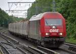 Am Morgen des 01.06.10 in Berlin-Buch ist OHE 270080 (92 801 1223 101-7 D-OHE, Bj.