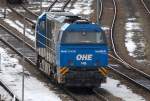 Eine �ber Alpha Trains geleaste Mak G2000BB der OHE mit der Nr.
