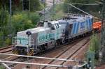 Zum Standardservice der BEHALA geh�rt es, die E-Loks vom Gbf.