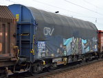 Niederländischer Schiebeplanwagen vom Einsteller On Rail mit der Nr.