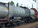 Kesselwagen vom Einsteller On Rail GmbH mit niederländischer Registrierung mit der Nr.