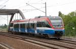 PEG Talent auf der Linie RB12 (Umleitungsstrecke) �ber Berlin-Pankow Richtung Berlin-Lichtenberg, 07.05.12