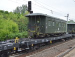 Wirklich interessant, sehe ich zum ersten Mal in dieser Art, ein sogenannter Schmalspurtransportwagen mit der Nr.