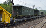 Wirklich interessant, sehe ich zum ersten Mal in dieser Art, ein sogenannter Schmalspurtransportwagen mit der Nr.