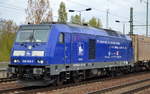PRESS 246 049-2 (246 011-1) jetzt auch mit Werbung in eigener Sache  Wir können mehr als nur Dampf machen - deine Ausbilding zum Lokführer bei uns!  am 21.04.17 mit einem 