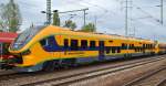Direkt hinter Schutzwagen und RailAdventure Lok 139 558-1 der fabrikneue und wunderschöne in Polen gebaute PESA LINK II für die Oberpfalzbahn mit der Nr.