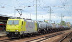RHC mit der norwegischen 119 004-9 und Kesselwagenzug am 03.08.16 Bf.