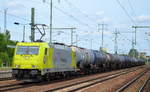 RHC 119 007-2 mit Kesselwagenzug am 27.06.17 Bf.