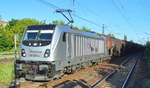 RHC 187 072-4 mit Kesselwagenzug (leer) Richtung Stendell aus Richtung Industrieübergabe Nordost am 01.06.17 Bf.