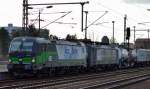 Nun also auch mal im Nordosten, anstelle der neuen 186ér Flotte die für die Rurtalbahn Cargo sonst hier verkehrt, die ELL Miet-Vectron 193 832 (91 80 6193 832-3 D-ELOC, Siemens Bj.2014) mit