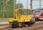 Kleiner Schienenkraftwagen vom Typ MZG (FEW Blankenburg Bj.1976) der Spitzke Gleisbau GmbH mit der Nr.