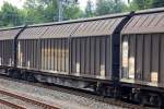 Schiebewandwagen vom Wageneinsteller Transwaggon mit der Nr.