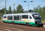 Ein DESIRO der Vogtlandbahn auf Vogtlandexpresslinie Richtung Berlin Zool.