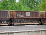 Offene Sch�ttgutwagen franz�sischer Bauart inzwischen vom Wageneinsteller VTG Hamburg eingestellt, h�ufig in den Ganzz�gen der HHPI zu sichten, im Bild der Wagen mit der Nr.