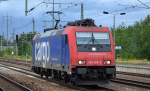 SBB CARGO Mietlok Re 482 046-0 auf Durchfahrt Bhf.