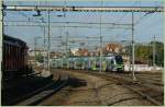 Ein BLS  Mutz  in Bern Wankdorf.
