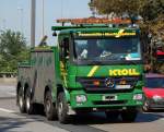 MB ACTROS 4144 LKW-Abschleppfahrzeug der Fa.