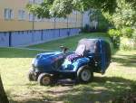 Aufsitzm�her ISEKI SG 17S, 17.08.11 Berlin-Pankow.