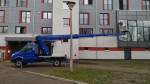 LKW Arbeitsbühne Ruthmann TB 270.2 in Einsatz