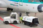 Ein MULAG Comet 3 Dieselschlepper mit Akkuladeger�th�nger der Fa.