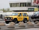 M�glicherweise ein Nissan Patrol? als Abschleppgel�ndewagen in Diensten der Fa.Reinhold aus Berlin, 12.04.12 Berlin-Beusselbr�cke.