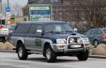 Interessante Mitsubishi L200 Pickup-Version als Firmenwagen genutzt, 18.04.12 Berlin-Beusselbr�cke.