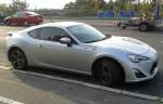 Das Sportcoupé Toyota GT86, wie er seit 2012 auf dem Markt ist, 06.09.14 Berlin-Schöneberg.