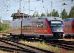 Im Nordosten Deutschlands fahren auch die DESIRO Triebz�ge der BR 642 f�r die DB, hier 642 549-0  als RE8 auf der Strecke Richtung Tessin, 07.06.08 Hbf.