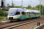 NEB VT 643.16 (95 80 0643 372-5+95 80 0943 372-2+95 80 0643 872-4 D-NEBB) als NE27 Richtung Basdorf, 31.05.12 Berlin-Blankenburg.