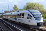 RB25 nach Werneuchen mit NEB VT 643.04 am 23.04.17 Berlin-Springpfuhl. 