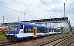 NEB als RB25 nach Berlin-Ostkreuz mit VT 008 (650 540-7) + VT 003 am 18.05.16 bf.